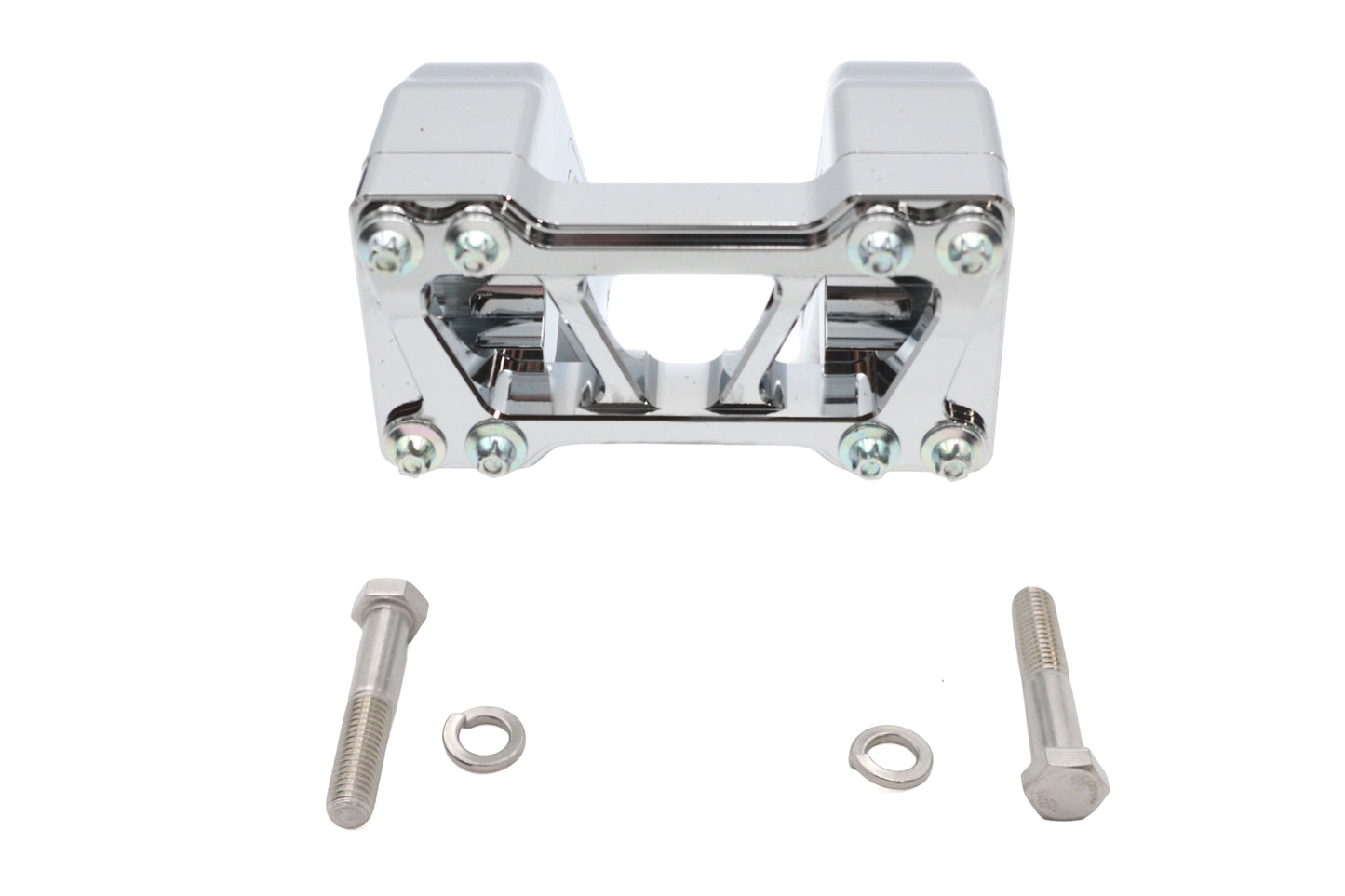 HARLEY Wyatt Gatling 10 inch Pirate Style Riser Set Chrome Fits 0-  Custom, application