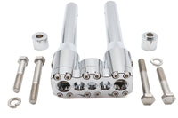 HARLEY Wyatt Gatling 10 inch Baron Style Riser Set Chrome Fits 0-  Custom, application