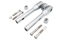HARLEY Wyatt Gatling 10 inch Baron Style Riser Set Chrome Fits 0-  Custom, application