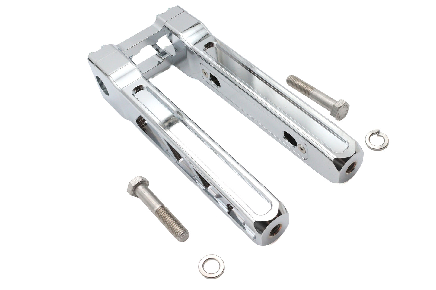 HARLEY Wyatt Gatling 10 inch Pirate Style Riser Set Chrome Fits 0-  Custom, application