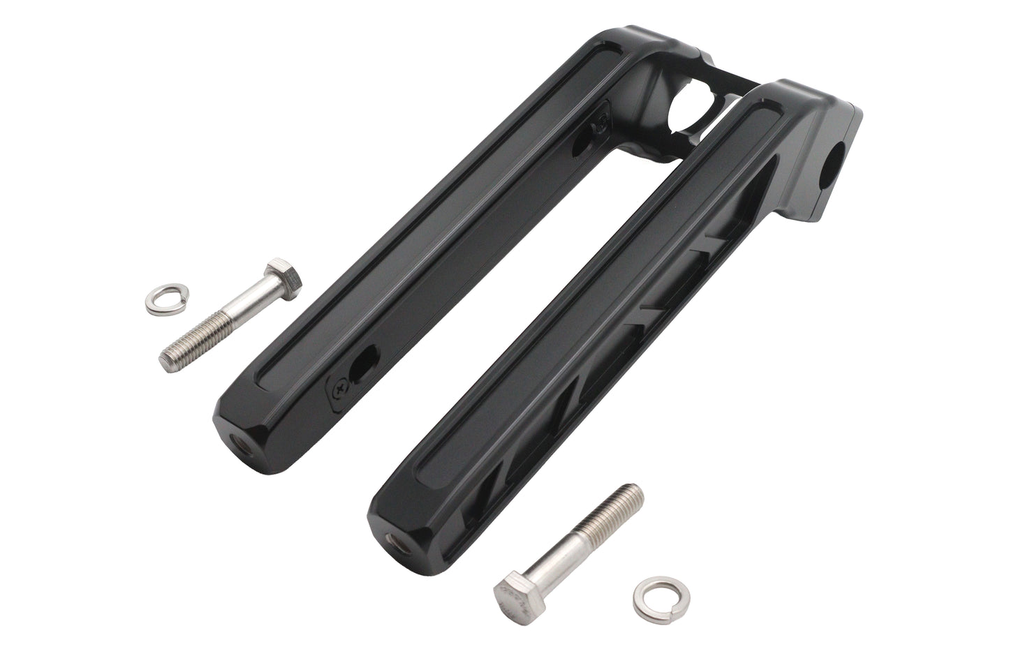 HARLEY Wyatt Gatling 12 inch Pirate Style Riser Set Black Fits 0-  Custom, application