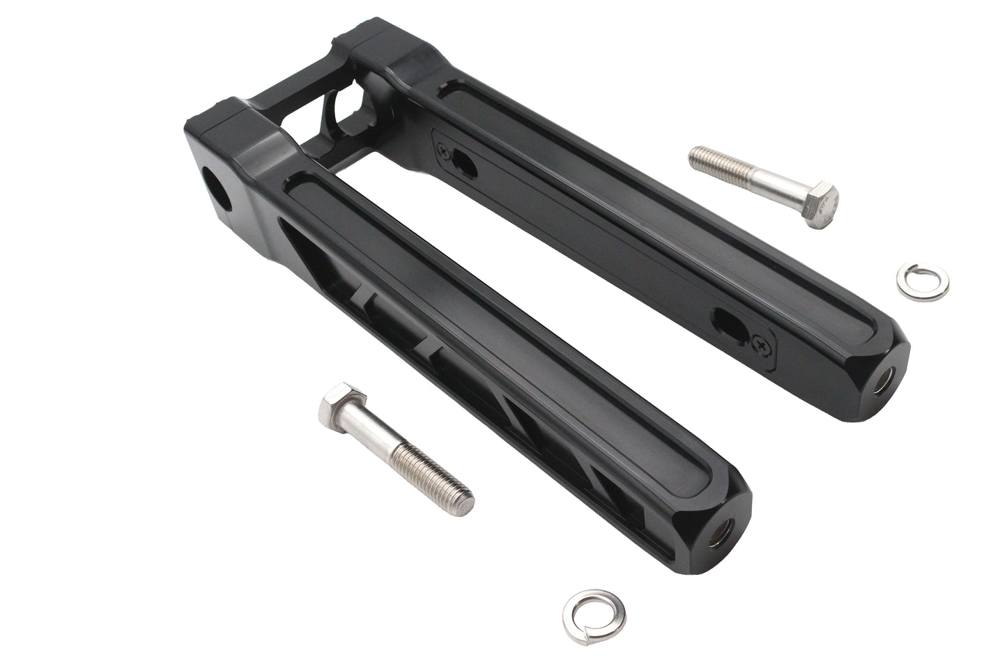HARLEY Wyatt Gatling 12 inch Pirate Style Riser Set Black Fits 0-  Custom, application