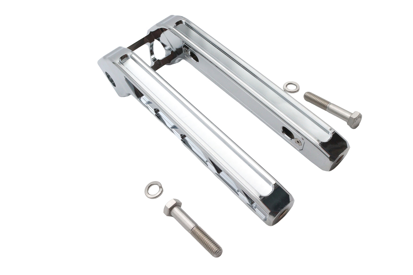 HARLEY Wyatt Gatling 12 inch Pirate Style Riser Set Chrome Fits 0-  Custom, application