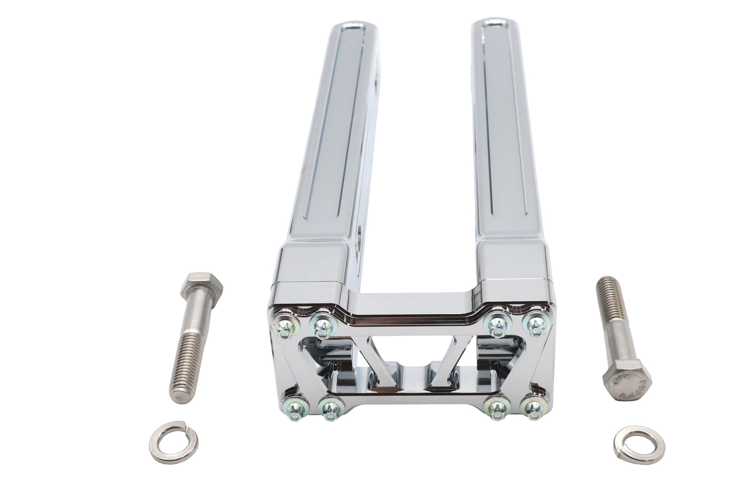 HARLEY Wyatt Gatling 12 inch Pirate Style Riser Set Chrome Fits 0-  Custom, application