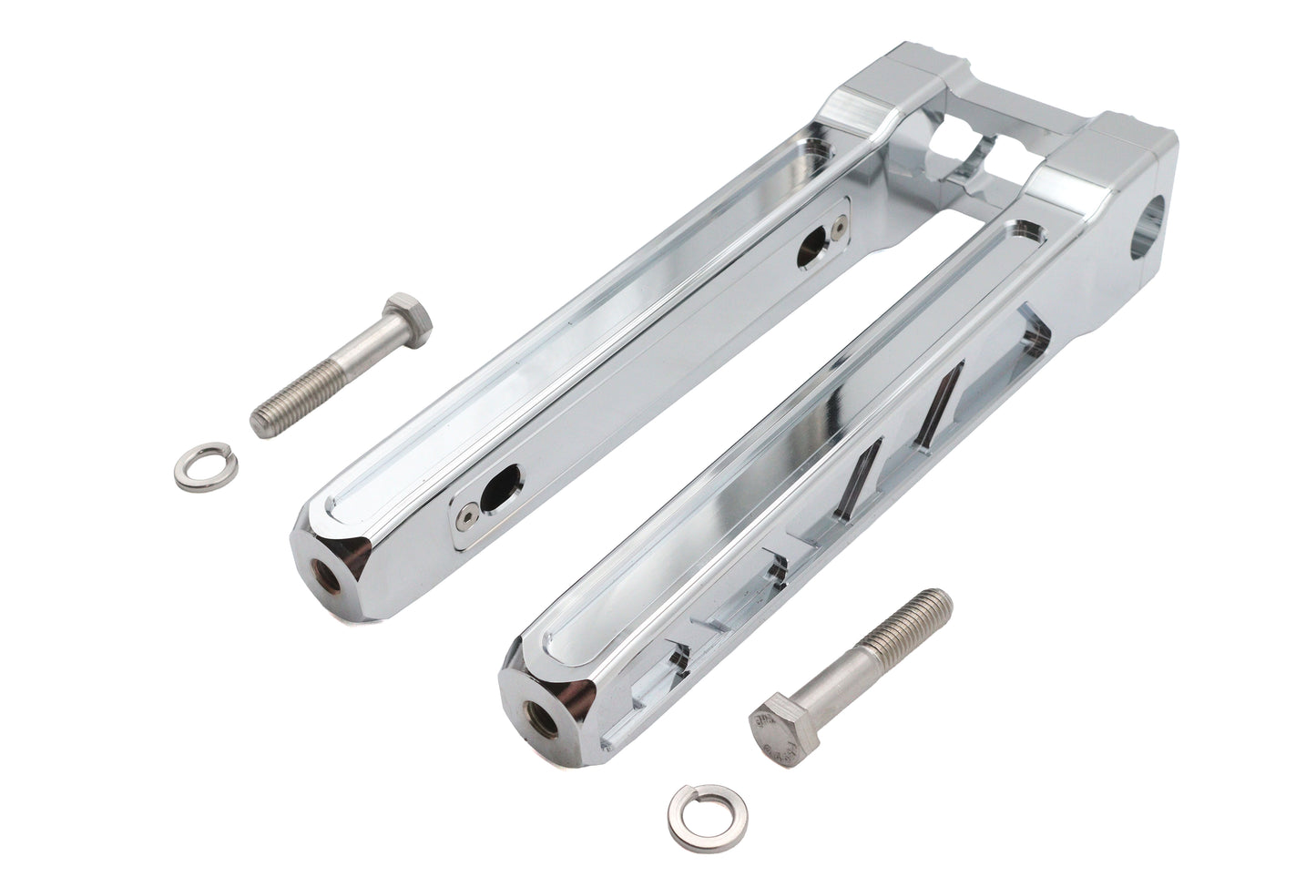 HARLEY Wyatt Gatling 12 inch Pirate Style Riser Set Chrome Fits 0-  Custom, application