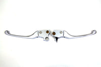 HARLEY Chrome Adjustable Hand Lever Set Fits 1996-2012 FXST,   1996-2012 FLST,   1996-2012 FLT,