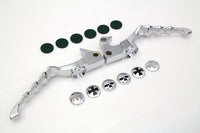 HARLEY Chrome Skeleton Hand Lever Set Fits 2004-2013 XL,