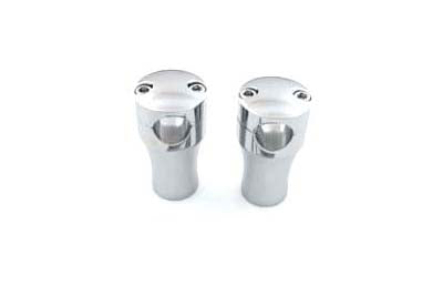 HARLEY 3 inch Solid Billet Riser Set Chrome fits 0-  Custom, application for 1 handlebars"