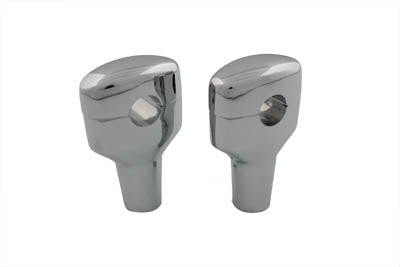 HARLEY 3-1/2 inch Short Riser Set Chrome fits 0-  Custom, application for 1 handlebars"