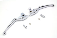 HARLEY Chrome Wide Tamer Hand Lever Set Fits 2014-2016 FLT,