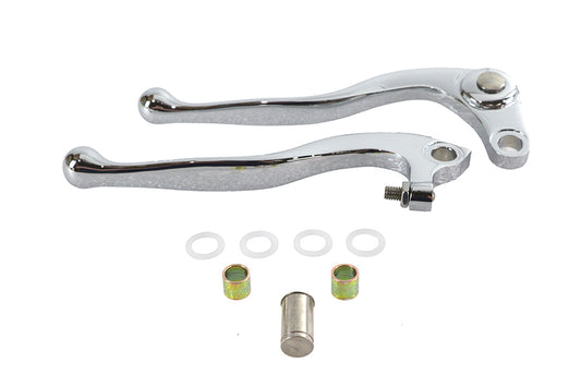 HARLEY Old School Brake and Clutch Lever Set Fits 0-  Custom, application