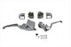 HARLEY Handlebar Control Kit Chrome fits 1996-2006 FXST,  1996-2006 FXD,  1996-2003 XL,  1996-2006 FLST,