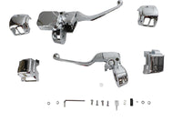 HARLEY Handlebar Control Kit Chrome Fits 1996-2004 FLT,   1996-2006 FLHT,