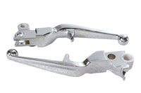 HARLEY Chrome Trigger Style Hand Lever Set Fits 1996-2007 FXST,   1996-2007 FLST,   1996-2007 FXD,