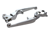 HARLEY Chrome Trigger Style Hand Lever Set Fits 1996-2007 FXST,   1996-2007 FLST,   1996-2007 FXD,