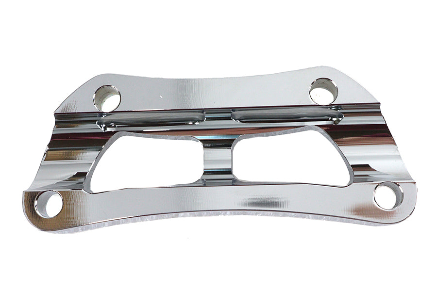 HARLEY Cutout Design Riser Top Clamp Chrome Fits 1974-UP XL,   1980-1984 FX,   1985-UP FX,