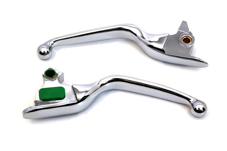 HARLEY Contour Hand Lever Set Chrome Fits 2018-2024 FLST,   2018-2024 FXST,