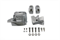 HARLEY Handlebar Control Cover Set Chrome Fits 1996-2005 FXST,   1996-2005 FLST,   1996-2005 FXD,