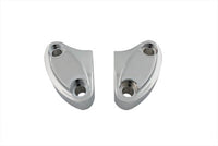 HARLEY Top Riser Clamp Set Chrome Fits 1973-1984 FX,   1982-1994 FXR,   1982-1994 FXR,   1984-UP FXS