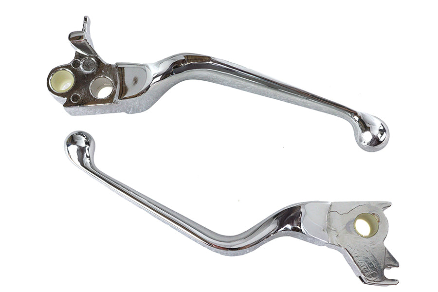 HARLEY Chrome Hydraulic Hand Lever Set Fits 0-  Replacement, for #22-0378 Contour Handlebar Control