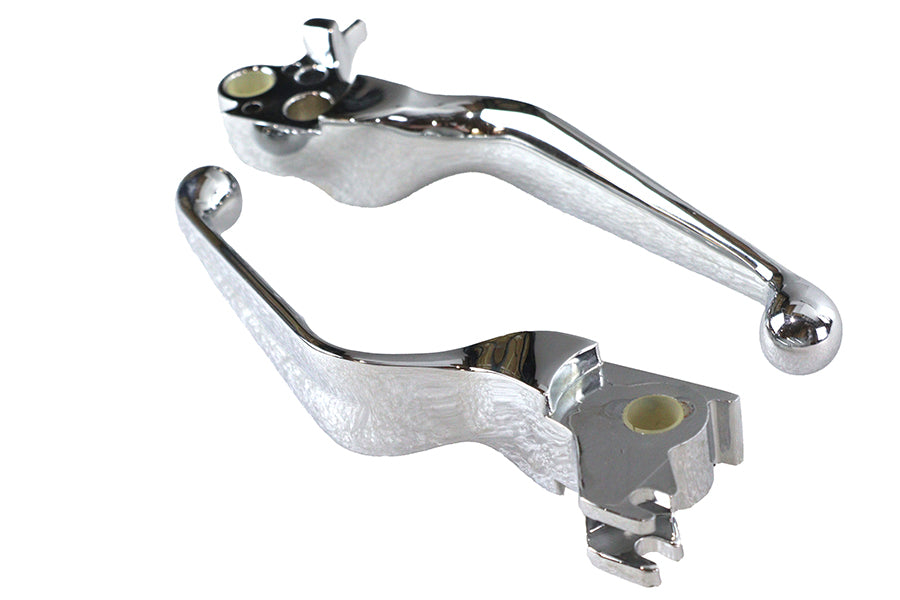 HARLEY Chrome Hydraulic Hand Lever Set Fits 0-  Replacement, for #22-0378 Contour Handlebar Control