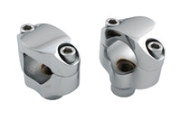 HARLEY 1-1/4 inch Riser Kit Chrome Fits 2007-UP FXST, 1-1/4 handlebars"