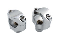 HARLEY 1-1/4 inch Riser Kit Chrome fits 2007-UP FXST, 1-1/4 handlebars"