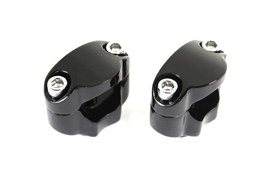 HARLEY 1-1/4 inch Riser Kit Black fits 2007-UP FXST, 1-1/4 handlebars"