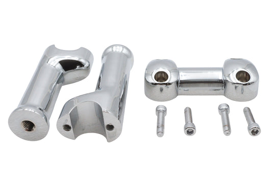 HARLEY 5 inch Fat Riser Set Fits 2008-2017 FXDF, 1-1/4 handlebars" 0-  Custom, application for full