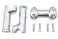 HARLEY 5 inch Fat Riser Set Fits 2008-2017 FXDF, 1-1/4 handlebars" 0-  Custom, application for full