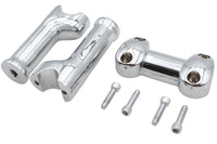 HARLEY 5 inch Fat Riser Set Fits 2008-2017 FXDF, 1-1/4 handlebars" 0-  Custom, application for full