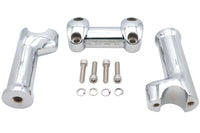 HARLEY Chrome 5 inch Fat Riser Kit Fits 0-  Custom, application for 1 handlebars"
