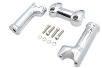 HARLEY Chrome 5 inch Fat Riser Kit Fits 0-  Custom, application for 1 handlebars"