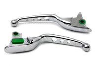HARLEY Chrome Drilled Hand Lever Set Fits 2008-2013 FLT,