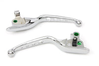 HARLEY Chrome Drilled Hand Lever Set Fits 2008-2013 FLT,