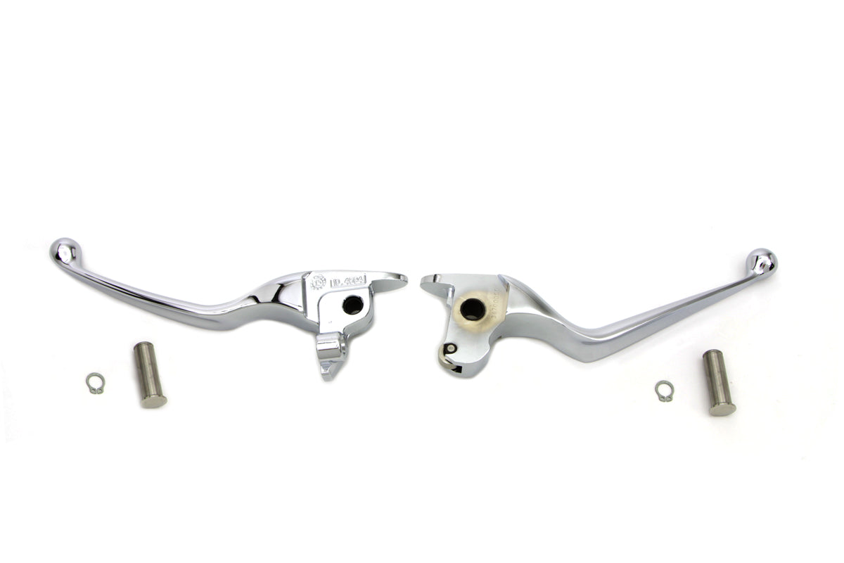 HARLEY Chrome Hand Lever Set Fits 2014-2016 FLT,