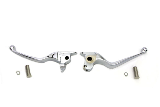 HARLEY Chrome Hand Lever Set Fits 2014-2016 FLT,