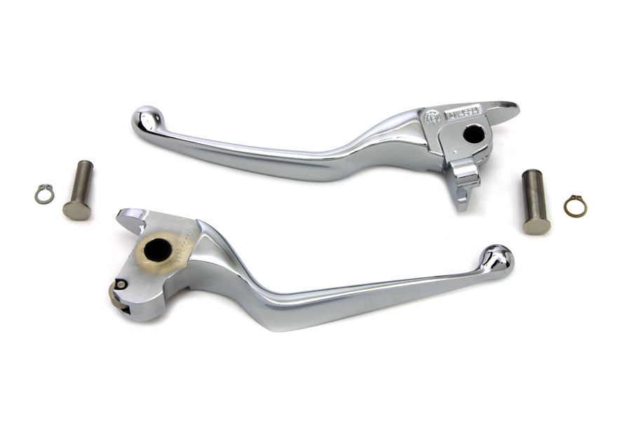 HARLEY Chrome Hand Lever Set Fits 2014-2016 FLT,