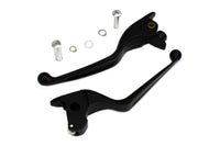 HARLEY Black Hand Lever Set Fits 2014-2016 FLT,
