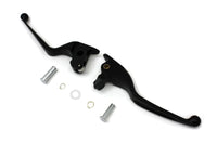HARLEY Black Hand Lever Set Fits 2014-2016 FLT,