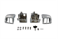 HARLEY Handlebar Control Switch Housing Kit Chrome Fits 2007-2011 FXD,   2007-2011 FXST,   2007-2011