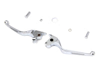 HARLEY Chrome Vortex Hand Lever Set Fits 2014-2016 FLT,