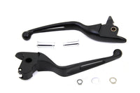 HARLEY Black Vortex Hand Lever Set Fits 2014-2016 FLT,