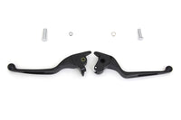 HARLEY Black Vortex Hand Lever Set Fits 2014-2016 FLT,