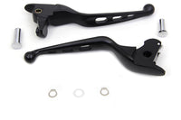 HARLEY Black Drilled Hand Lever Set Fits 2014-2016 FLT,