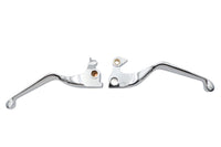 HARLEY Chrome Hand Lever Set Fits 2014-2016 XL,