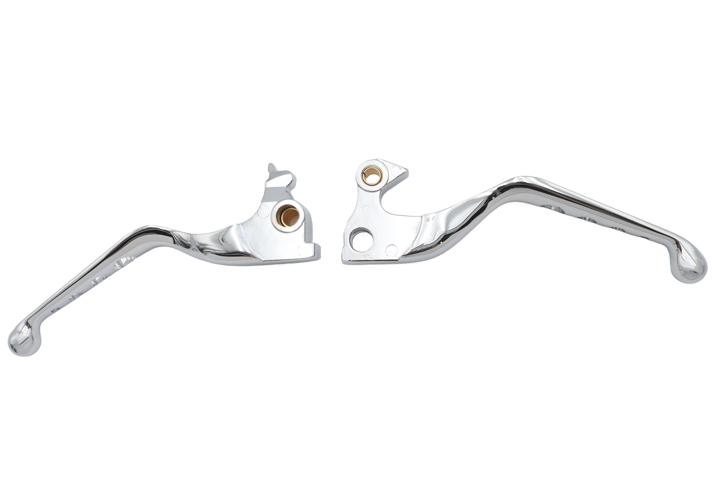 HARLEY Chrome Drilled Hand Lever Set Fits 2014-2016 XL,