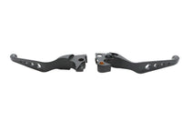 HARLEY Black Drilled Hand Lever Set Fits 2014-2016 XL,