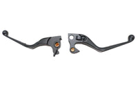 HARLEY Black Drilled Hand Lever Set Fits 2014-2016 XL,