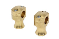 HARLEY Shorty Style Brass Riser Set fits 0-  Custom,